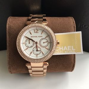 Brand New Michael Kors Rose Gold Watch 